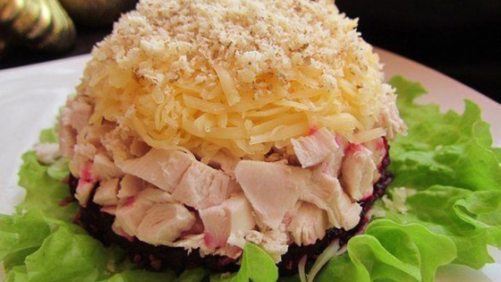 Салат Кучеряшка