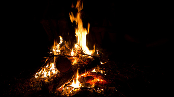 Ночной костер