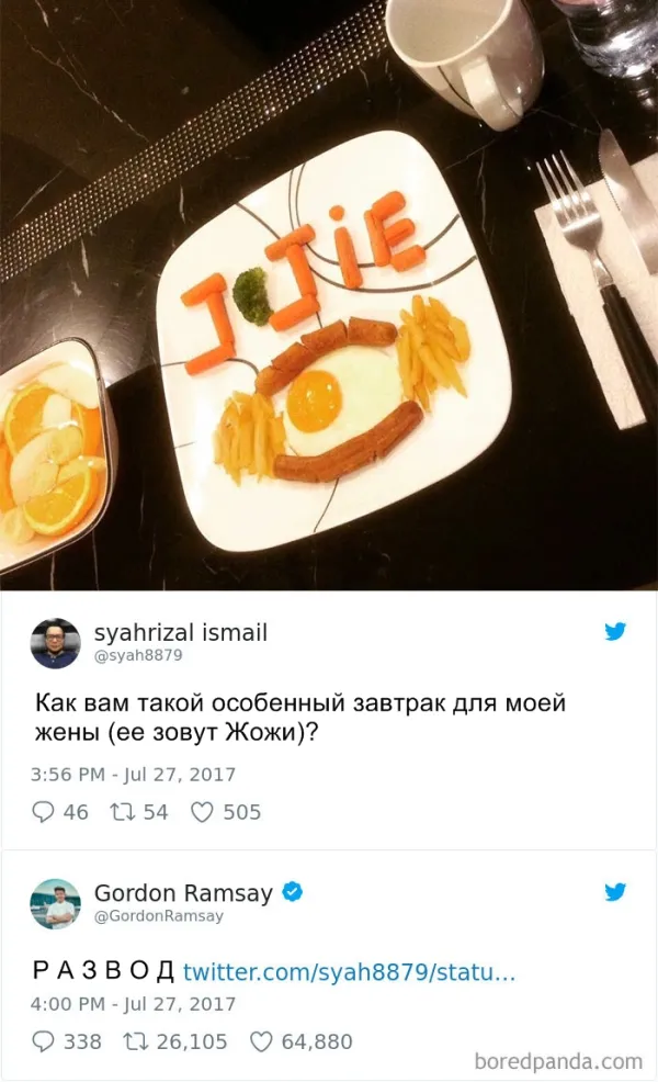 Завтрак для жены