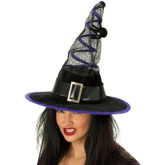 Шляпа ведьмы с прозрачным колпаком